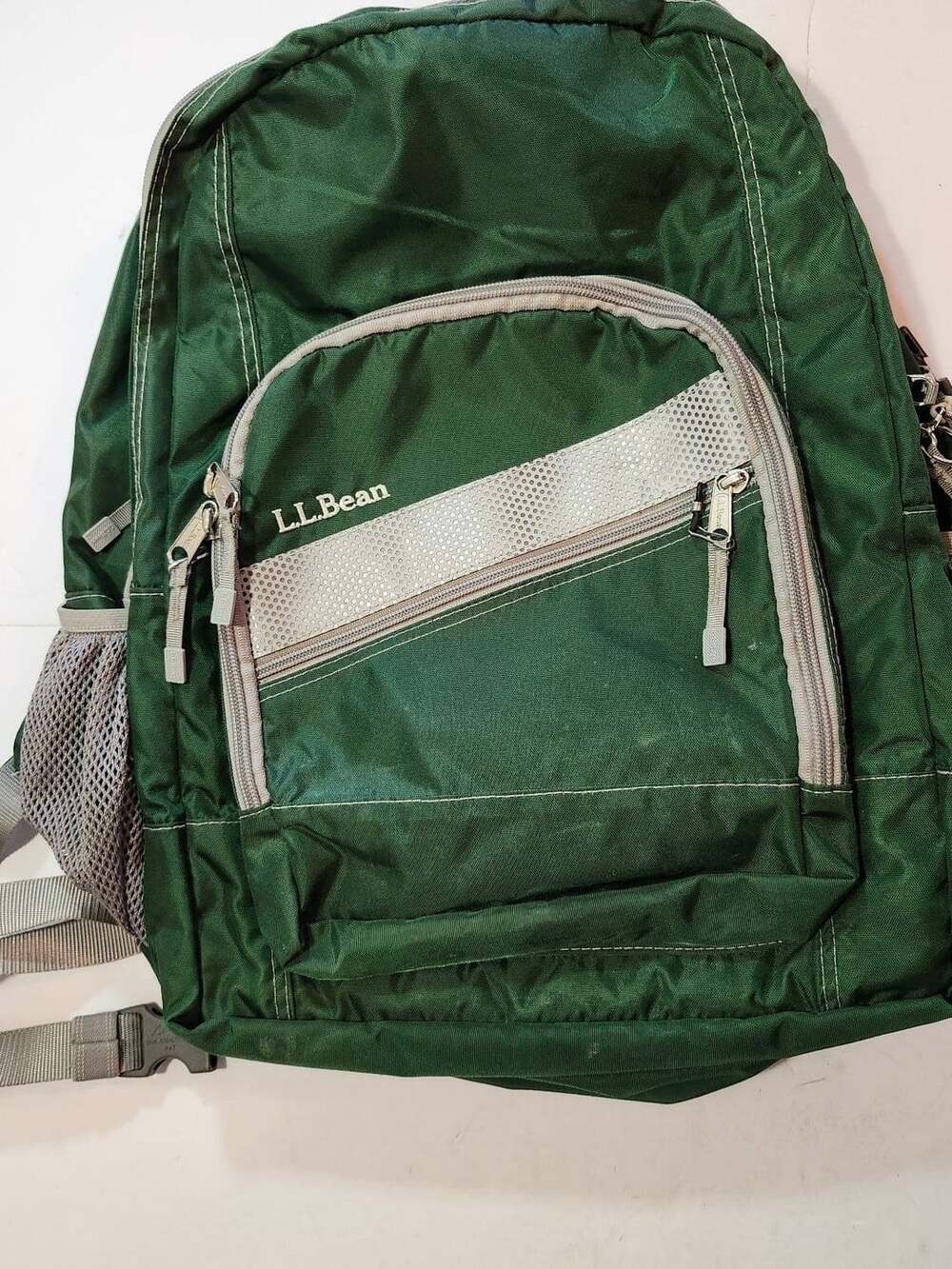 L.L. Bean Deluxe Book Pack Backpack Green